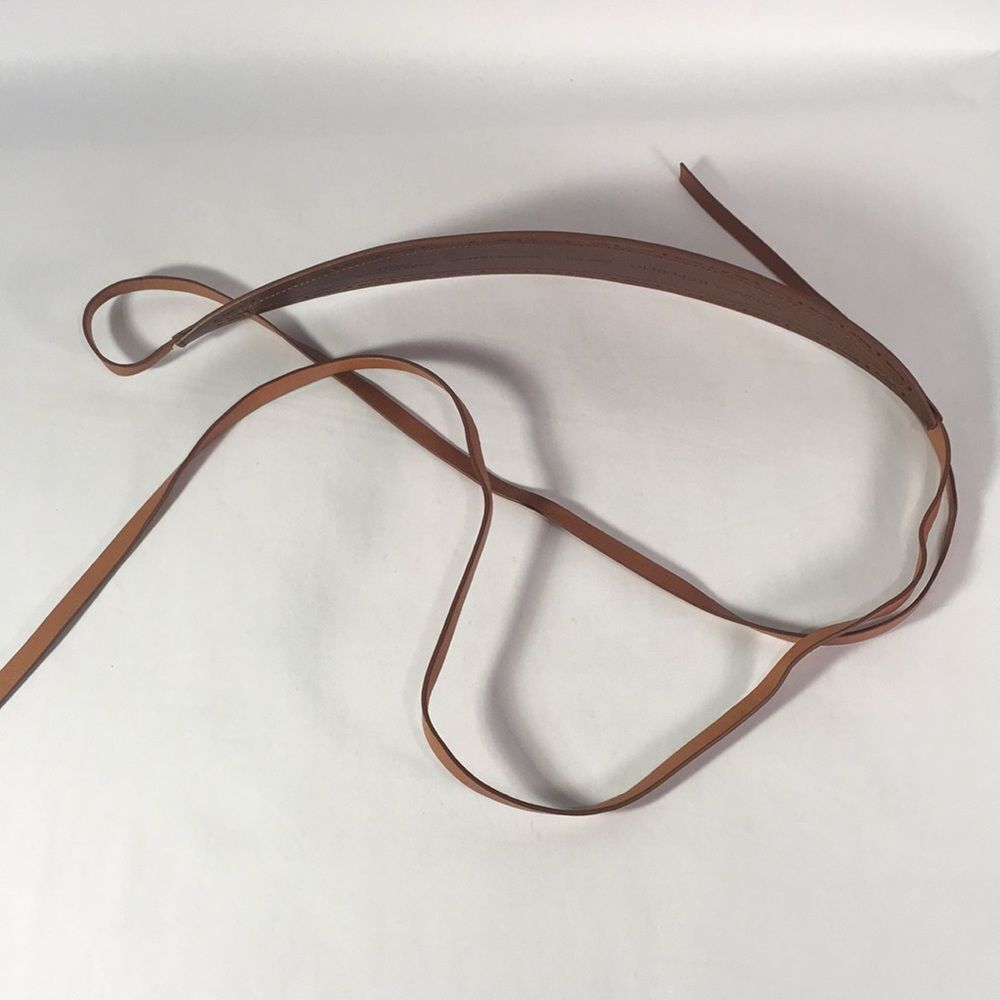 Banana Republic Tan Leather Decorative Waist Belt - Picture 6 of 8